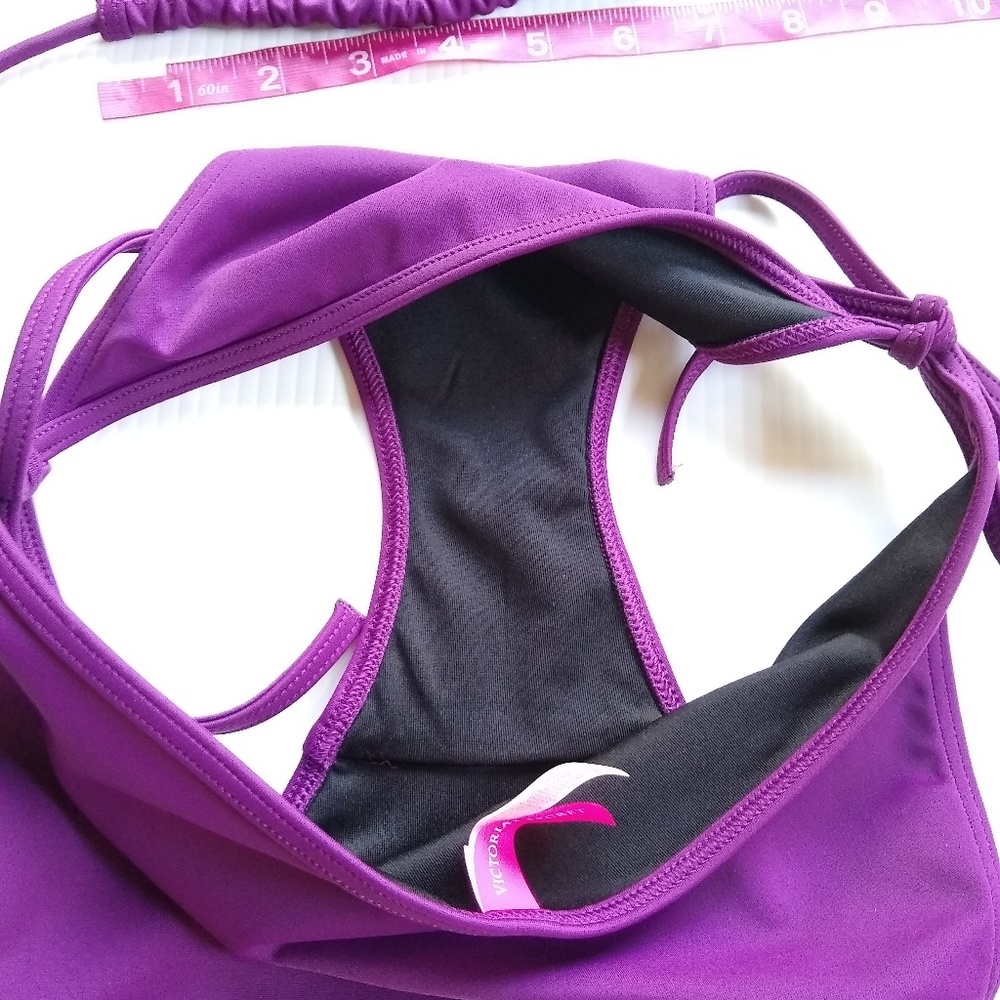VICTORIA'S SECRET purple triangle bikini swimsuit - Picture 6 of 6